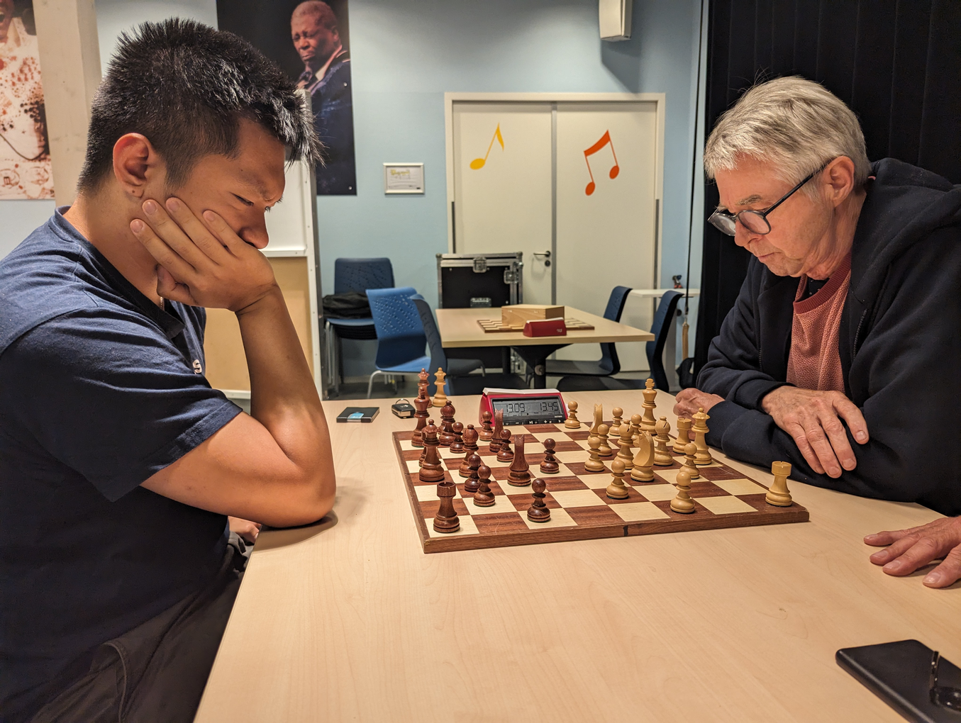 Playing chess